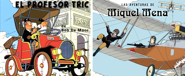 El Profesor Tric de Bob de Moor - Las aventuras de Miquel Mena